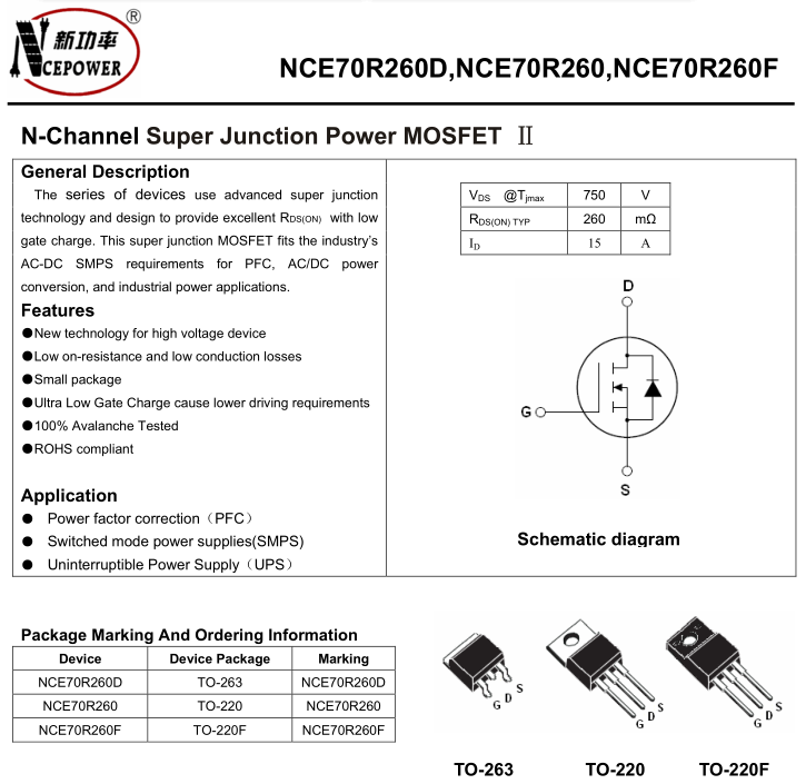 NCE70R260